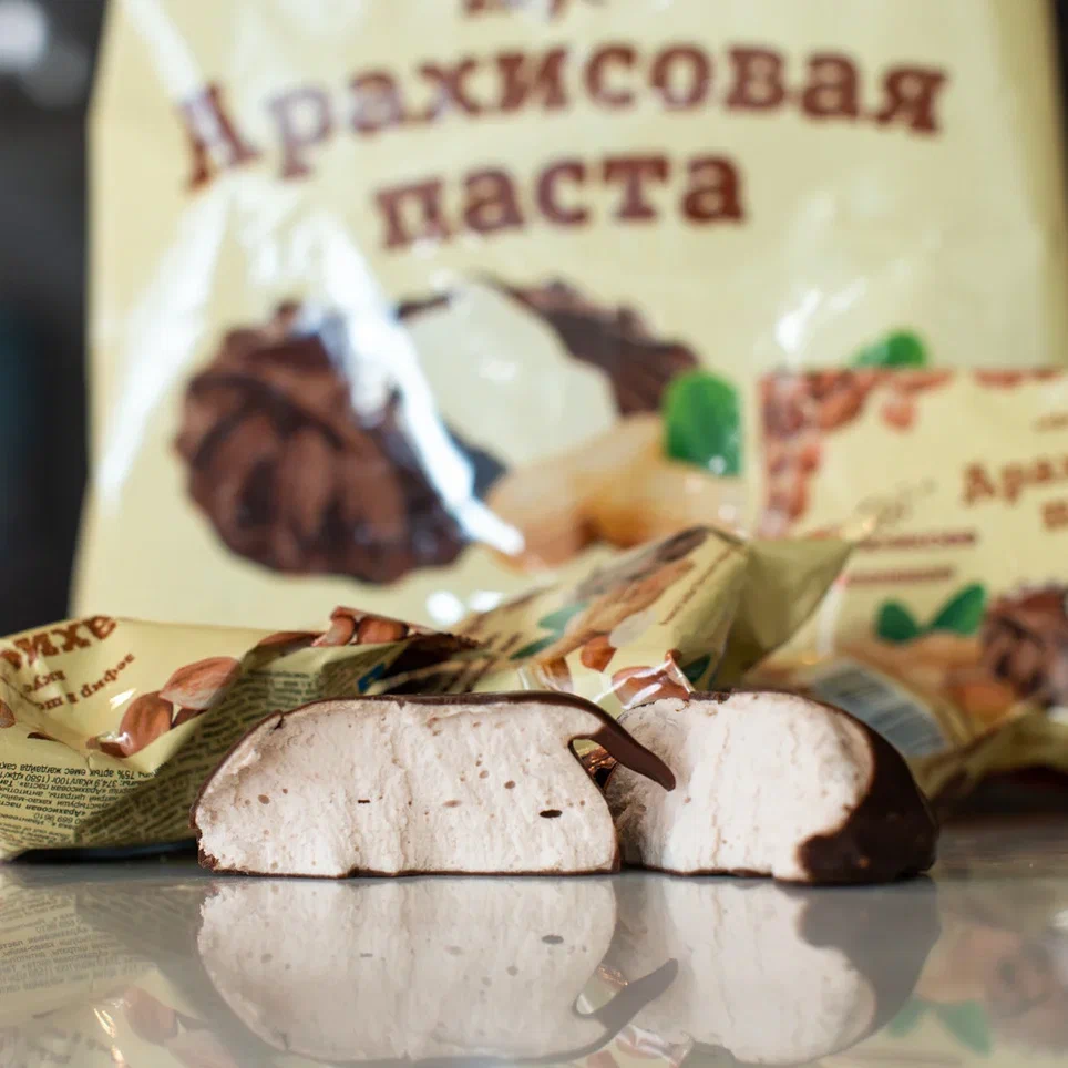 Зефир Дабл Бокс «МИКС» нежно-розовая упаковка